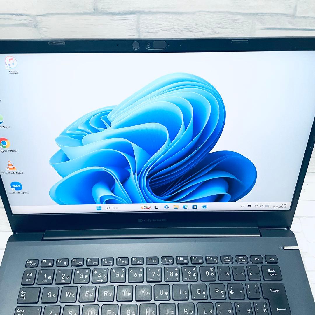 大容量　東芝ノートPC 第11世代corei5 オフィス16GB 爆速　フルHD