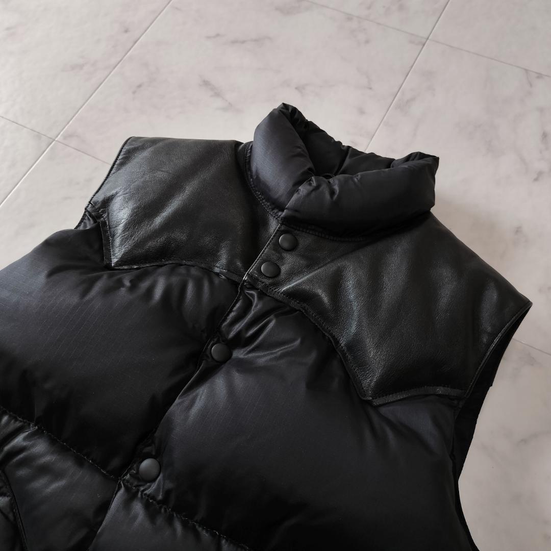 ロッキーマウンテンフェザーベッド ダウンベスト 40 L ブラック BEAMS