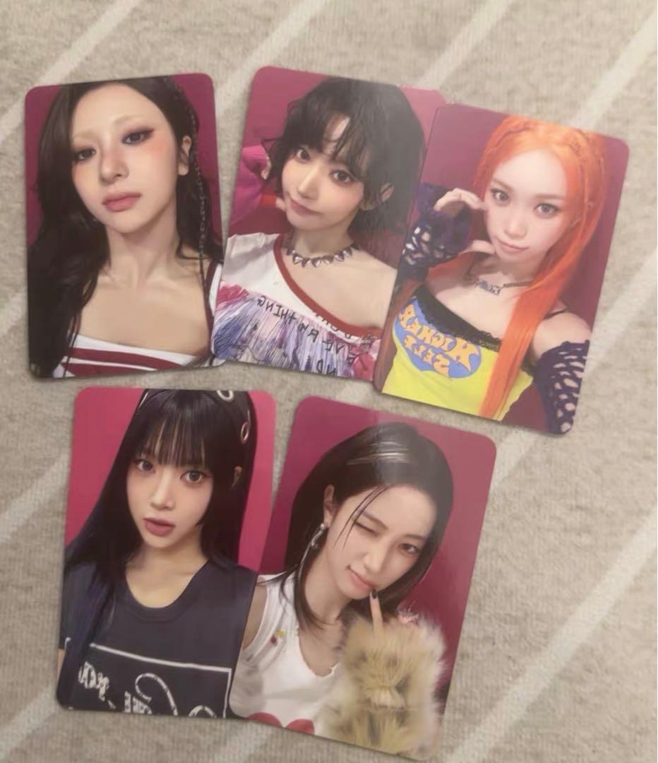 LE SSERAFIM SPAGHETT makestar トレカ　五枚セット