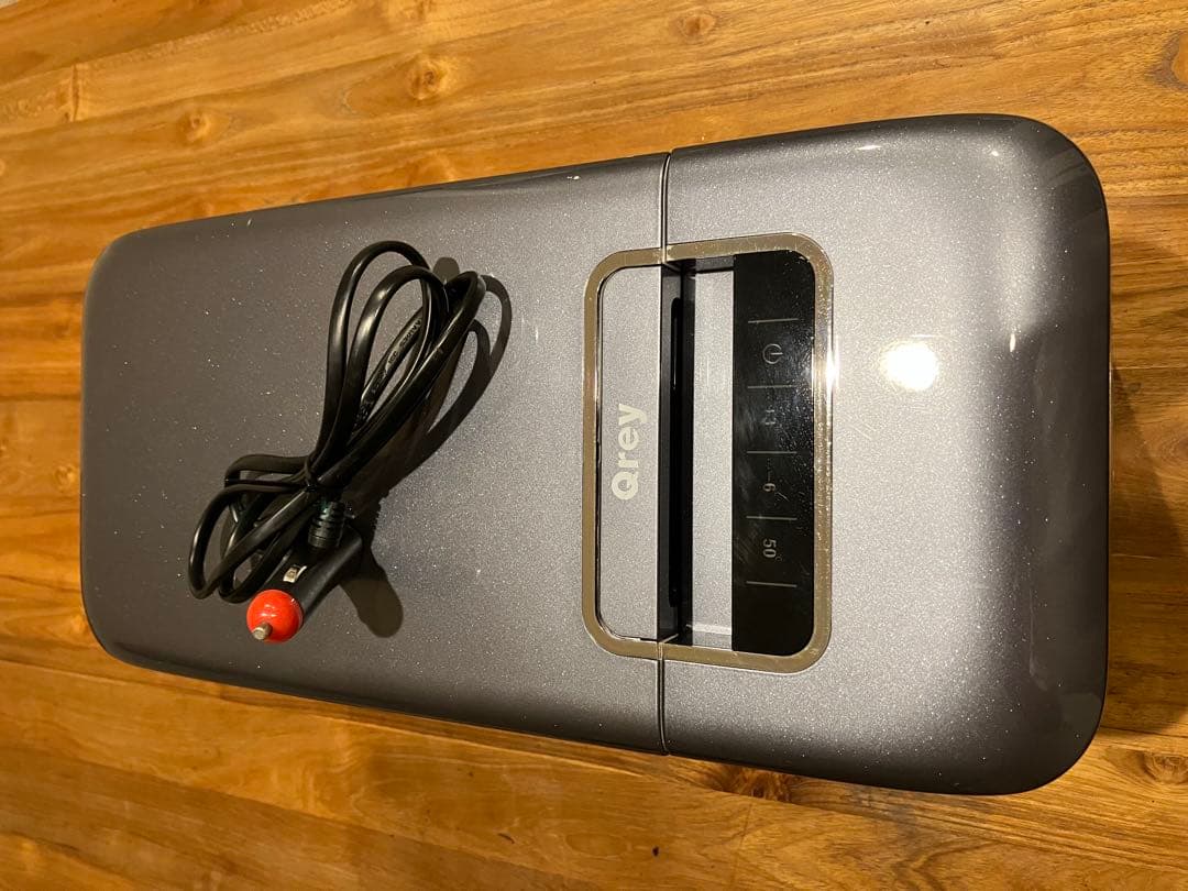 Qrey 6L ポータブル冷蔵庫車載 小型冷蔵冷凍庫 　（送料無料）　最終値下げ