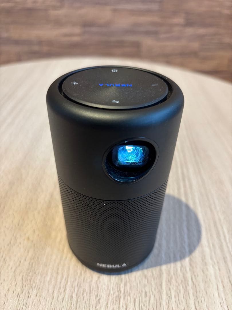 美品　Nebula Capsule Pro リモコン　充電用コード付き