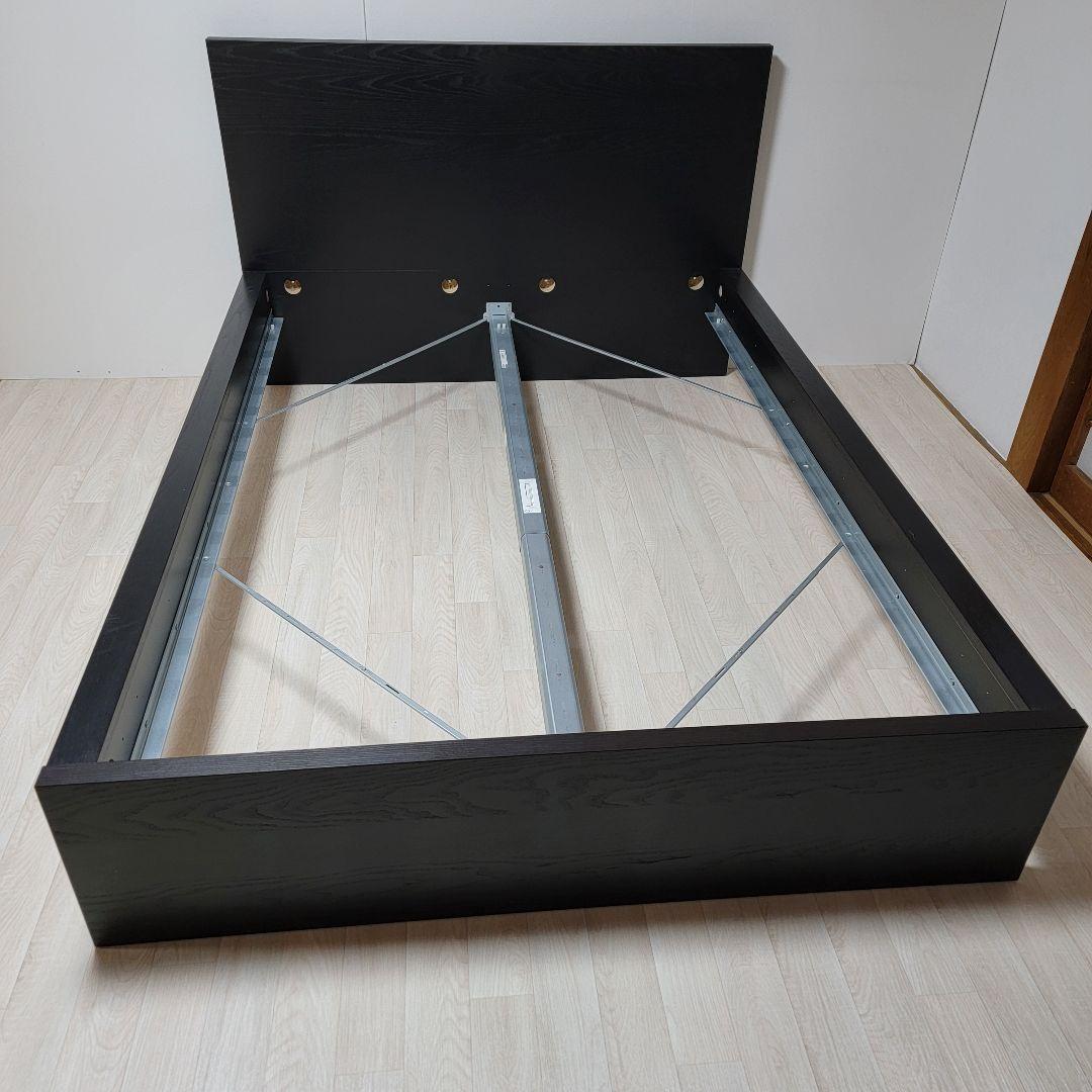 定価:56,990円 ikea malm 収納4個付 ダブルベッド