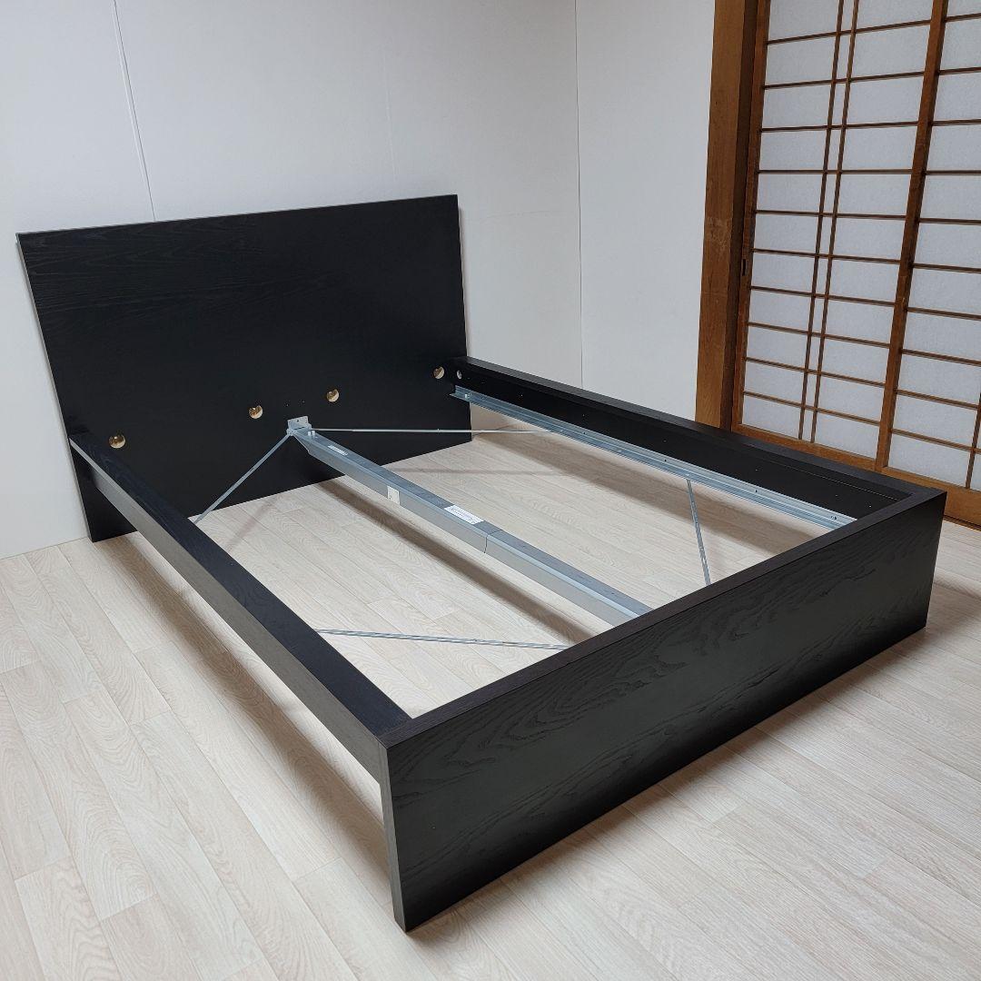 定価:56,990円 ikea malm 収納4個付 ダブルベッド