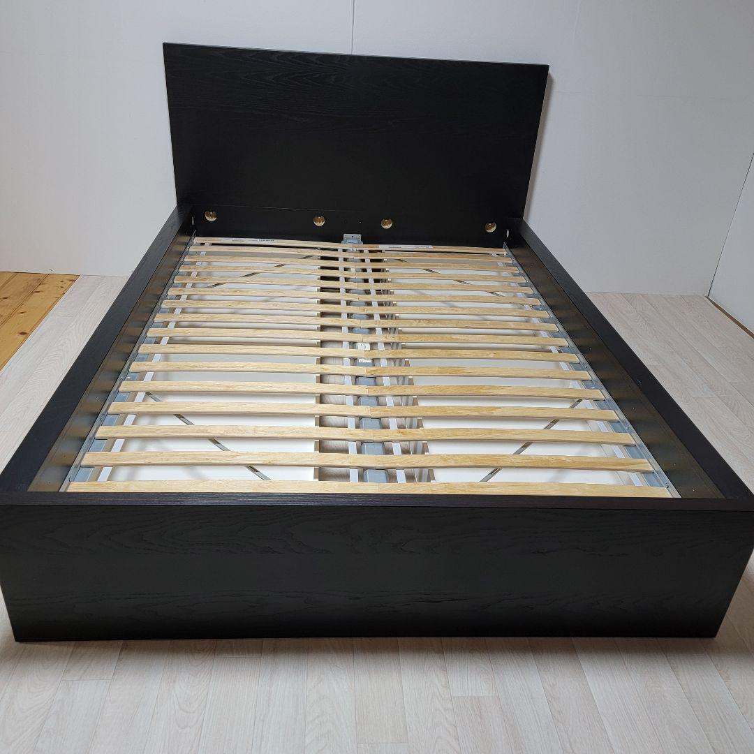 定価:56,990円 ikea malm 収納4個付 ダブルベッド