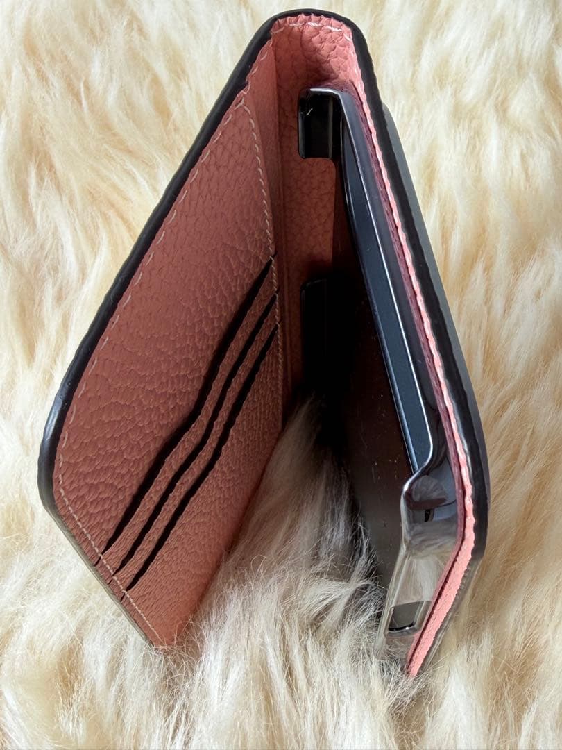 ボナベンチュラ iPhone Air バックカバーケース シュリンクレザー