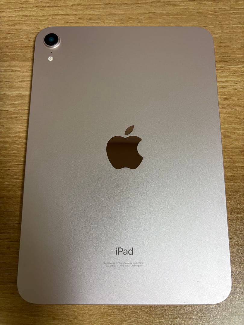 iPad mini6 ピンク 256GB Wi-Fi 美品/付属未使用