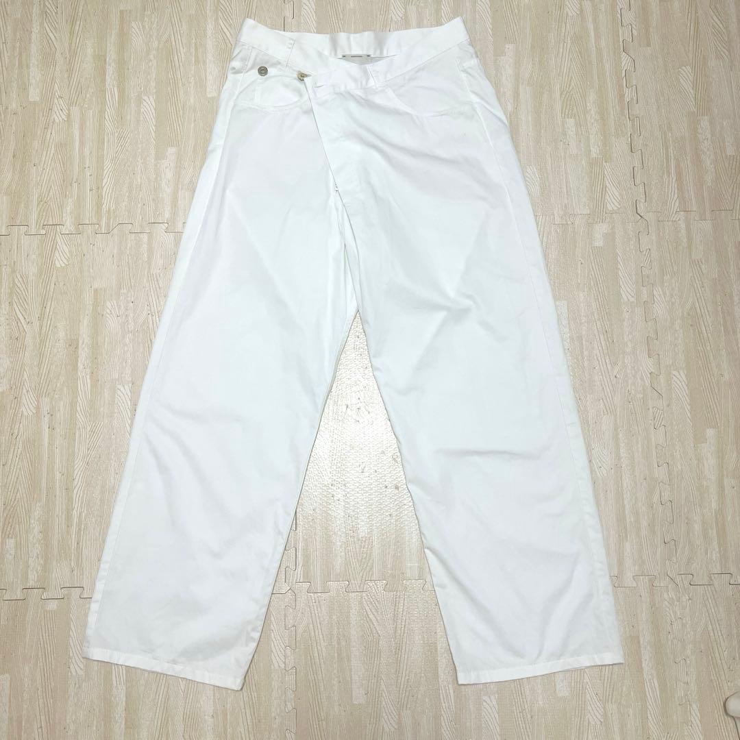 ＜conte＞ラップ チノ テーパードワイドパンツ　サイズ38 ／2回着用