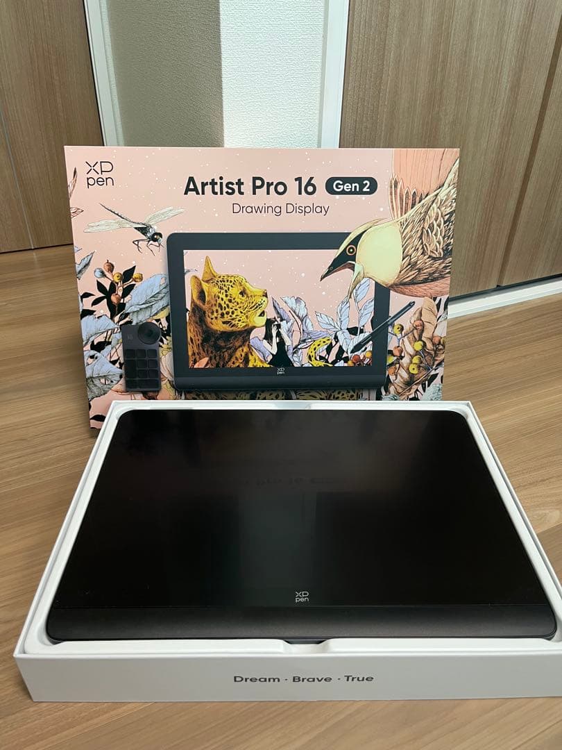 XP-PEN Artist pro 16 Gen2 3-in-1コード付