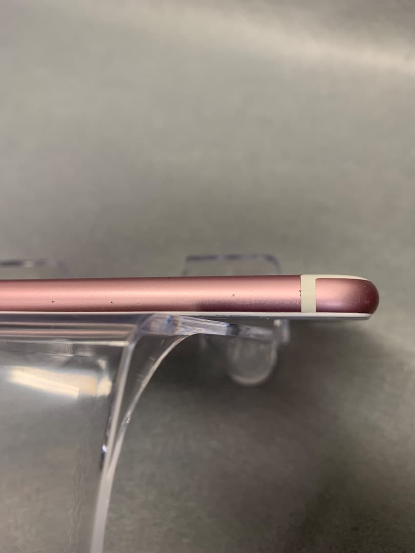 中古品　国内版　SIMフリー　iPhone７　128GB ローズゴールト色