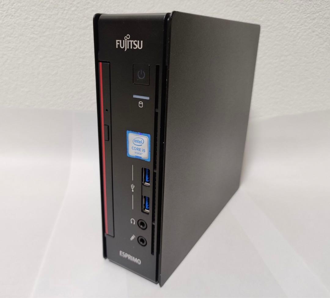 富士通 Q556 SSD:256GB 大容量メモリー:8GB ミニPC