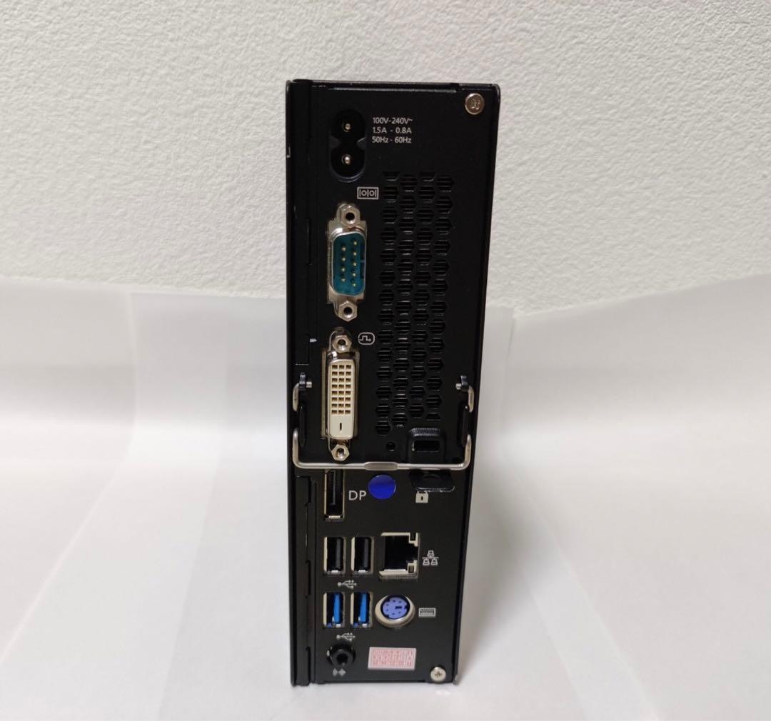 富士通 Q556 SSD:256GB 大容量メモリー:8GB ミニPC