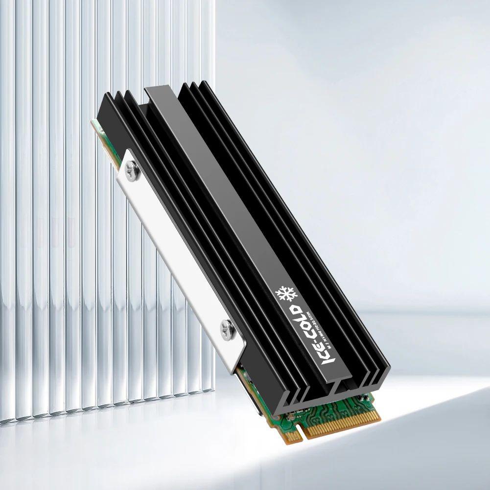 ヒートシンク付 EAGET M.2 NVMe SSD 512GB PCIe3.0