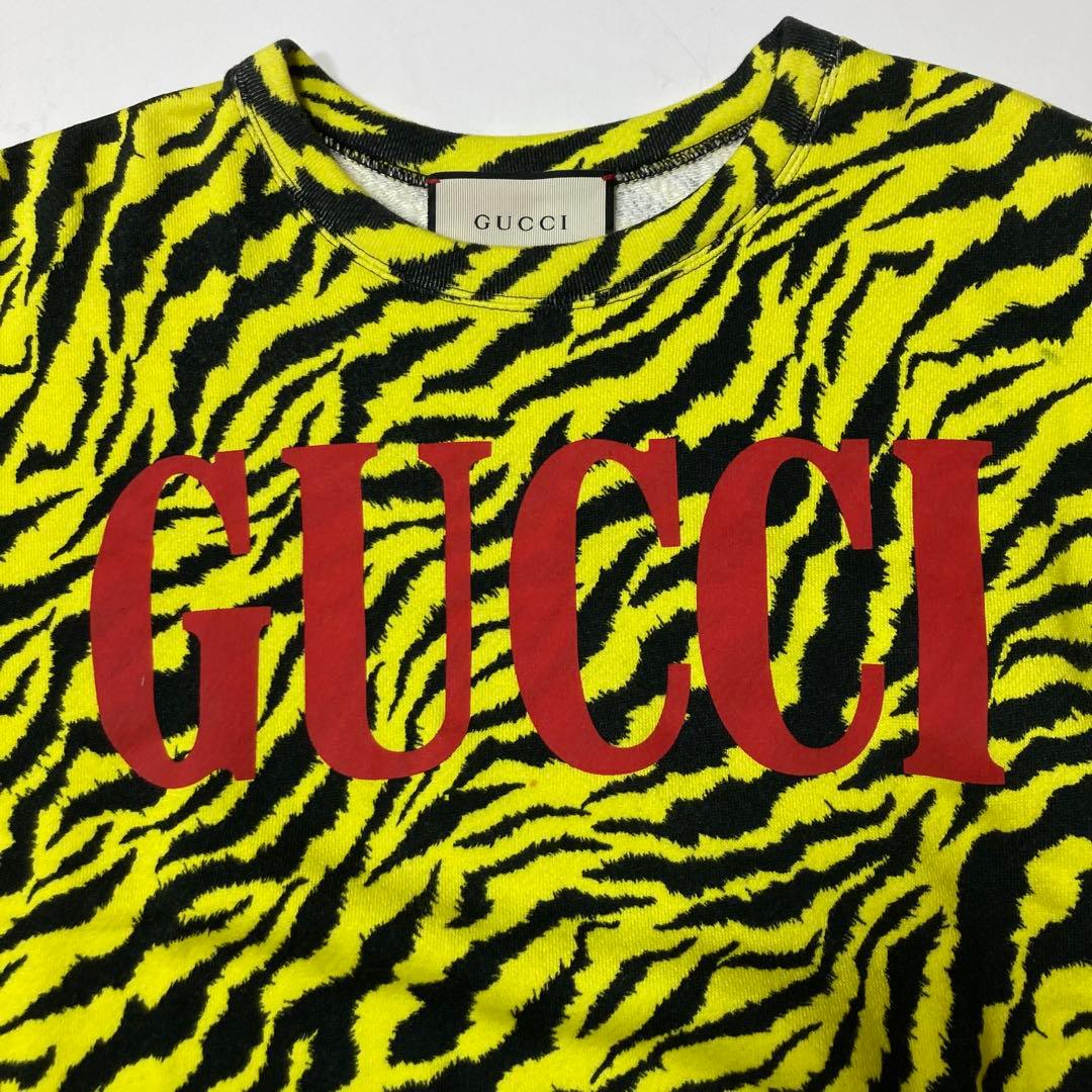 GUCCI タイガー柄 スウェットトレーナー