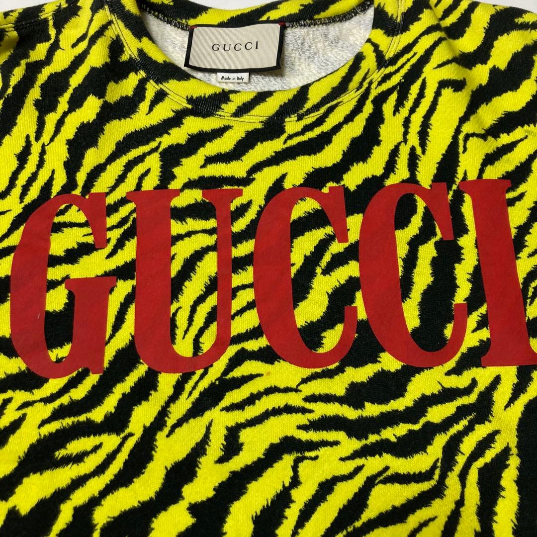 GUCCI タイガー柄 スウェットトレーナー