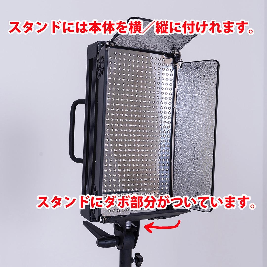 スタジオLEDライト 3灯セット