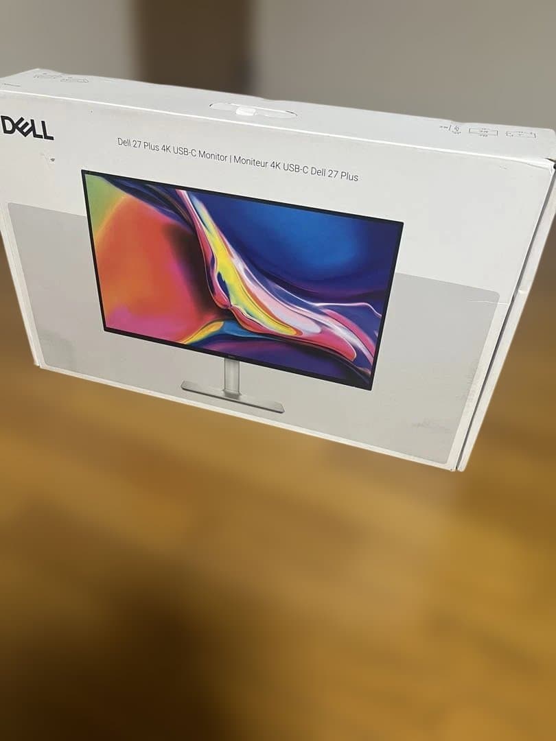 未使用品】DELL S2725QC、モニターバックライト