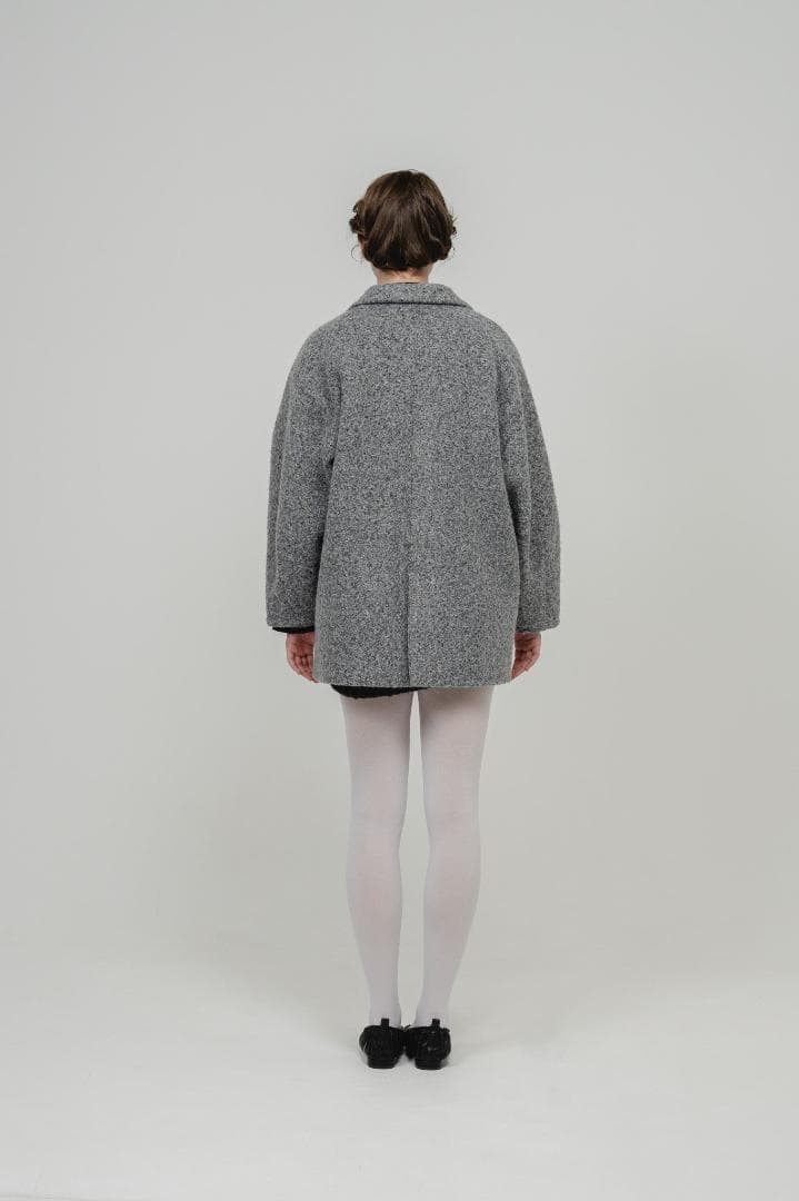 即日発送 新品 Eaphi SOFT WOOL TAILOR COAT gray