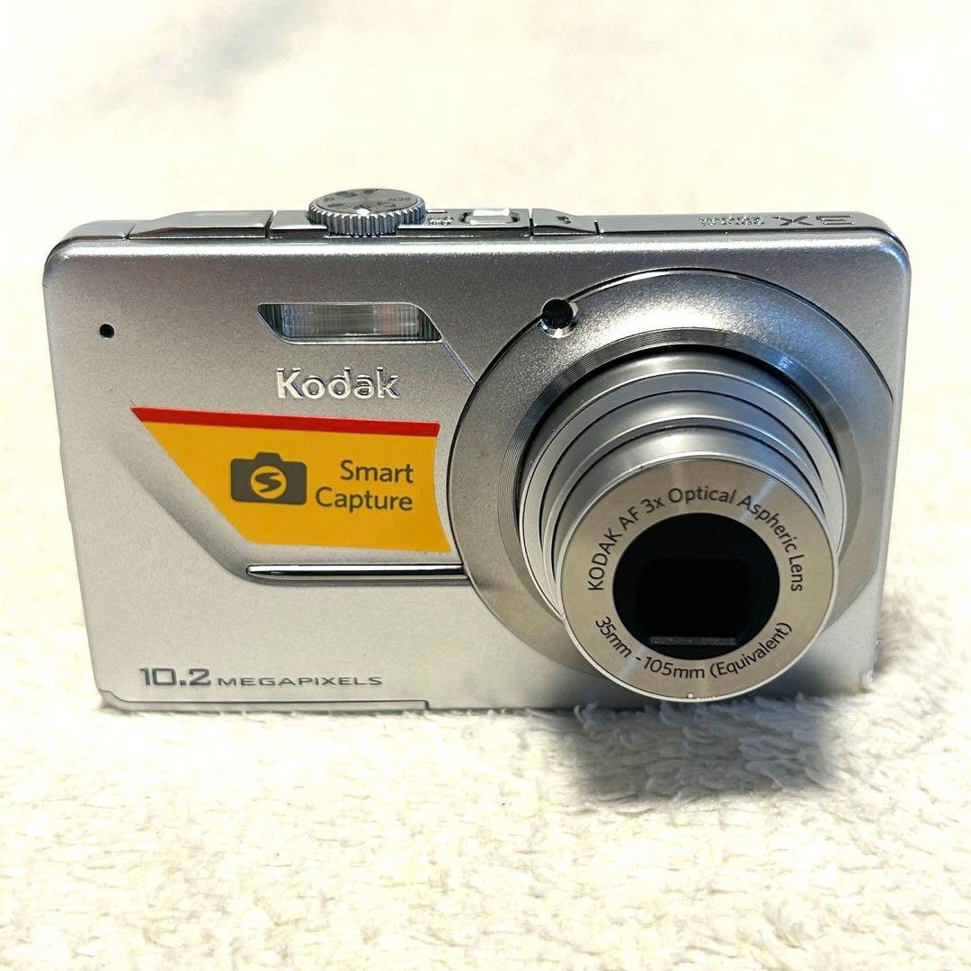 【極美品】コダック Easyshare M340 シルバー コンデジ デジカメ