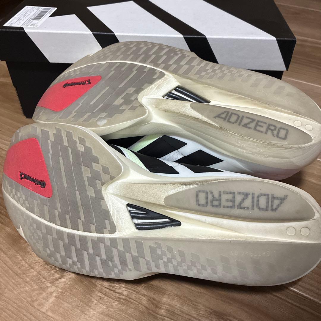 ADIZERO TAKUMI SEN 11 ホワイト　美品　29