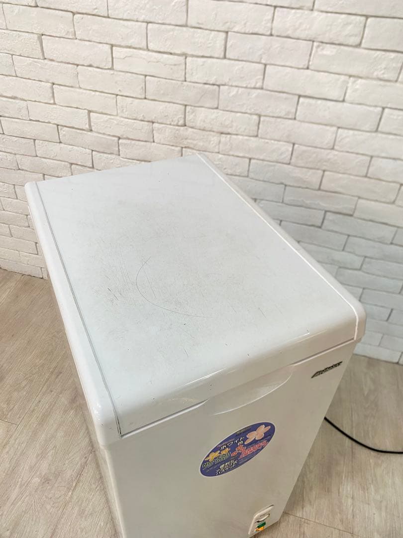 【タケチャンマン】Abitelax 冷凍庫 ACF-603C ホワイト