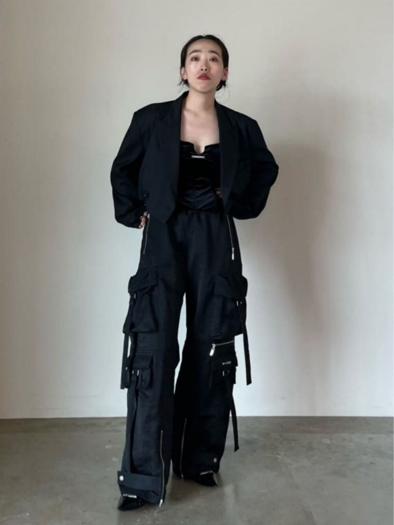 パンツ PRANK PROJECT Many Pocket Zip Pants 36