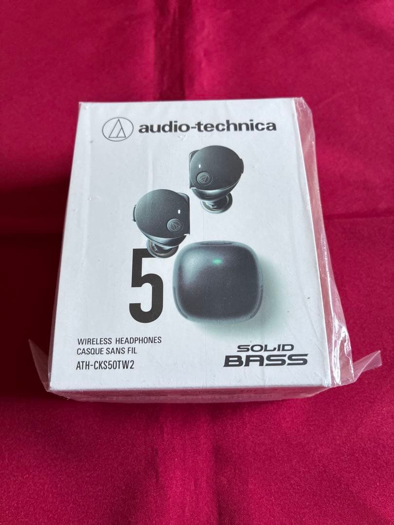 オーディオテクニカ　ワイヤレスイヤホン　ATH-CKS50TW2 ブラック