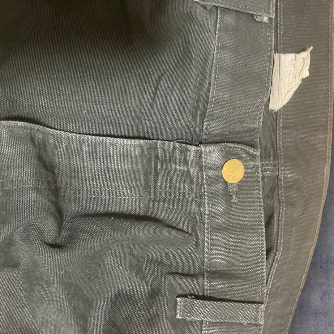 G*ル様 carhartt ダブルニー　ペインターパンツ　ダック生地　ブラック