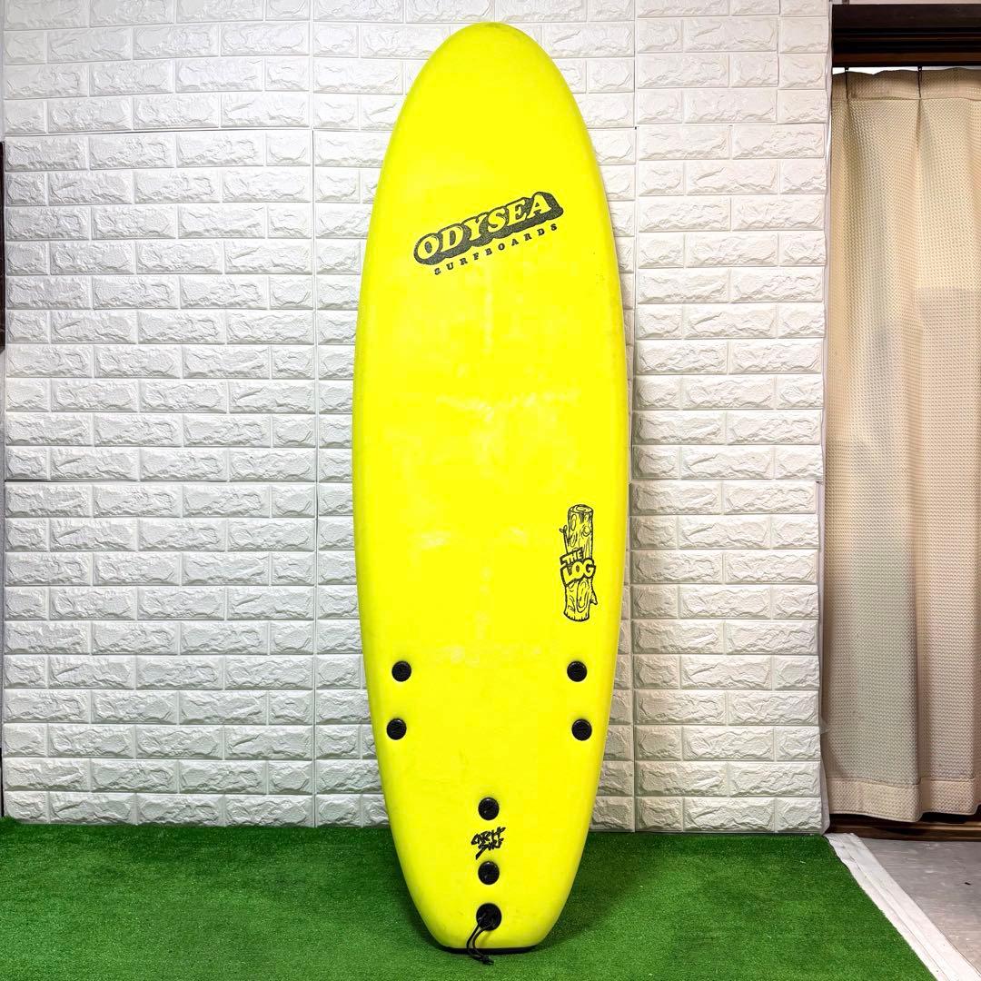 美品　ODYSEA THE LOG 5’11 FCS テイクオフ激速　高浮力