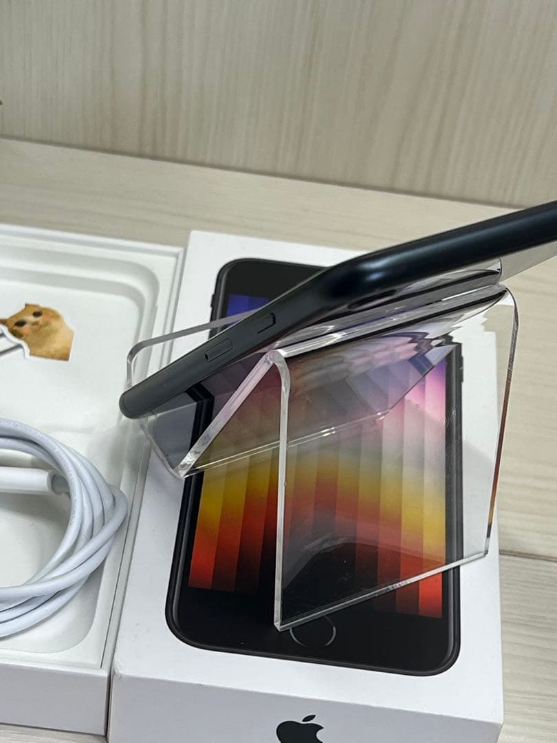 ✨iPhone SE 第3世代 128GB❣️SIMフリー✨86%