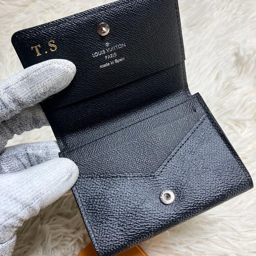 【未使用級】 アンヴェロップ・カルト ドゥ ヴィジット ダミエグラフィット