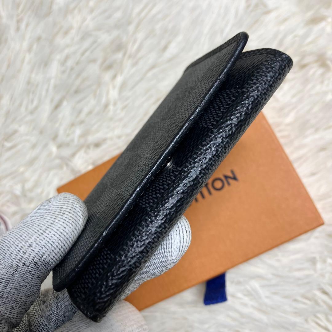 【未使用級】 アンヴェロップ・カルト ドゥ ヴィジット ダミエグラフィット