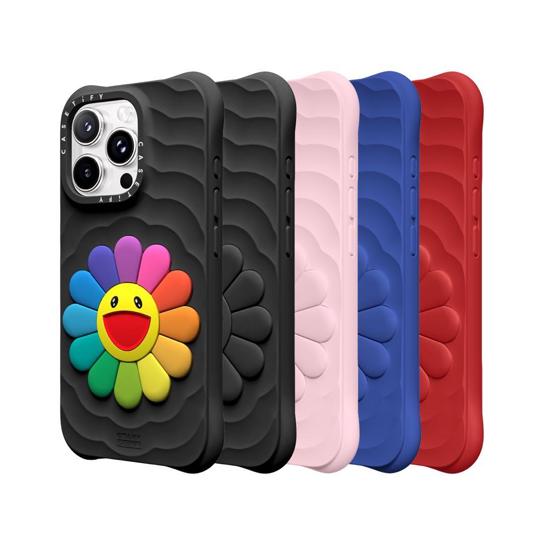 CASETiFY 村上隆 フラワー レインボー iPhone16pro