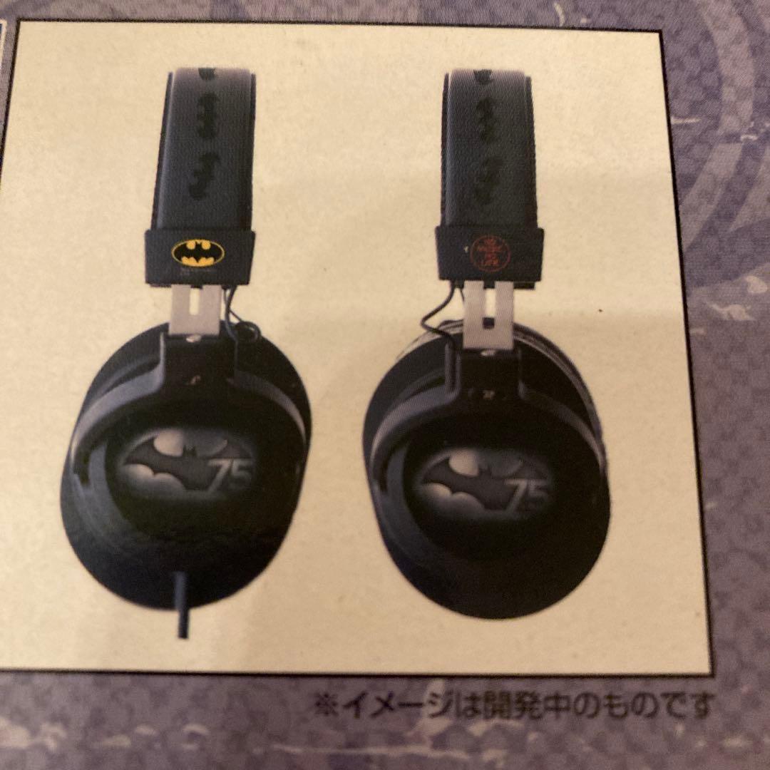 ヘッドホン BATMAN 75TH ANNIVERSARY HEADPHONE