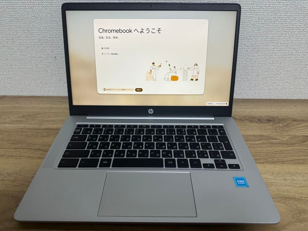Chromebook本体 HP Chromebook 14a-na1001TU CeleronN4500