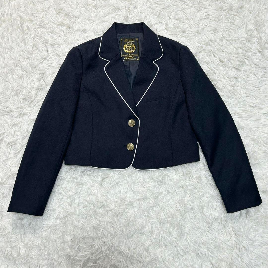 【美品】レピピアルマリオ フォーマル スーツ キッズ Sサイズ 卒服 金ボタン