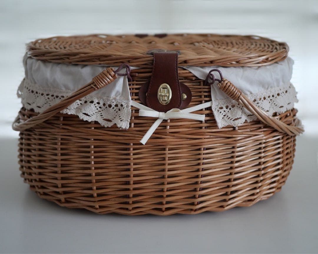 ハンドル付きかごバスケット