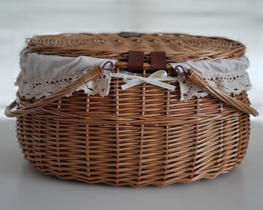 ハンドル付きかごバスケット