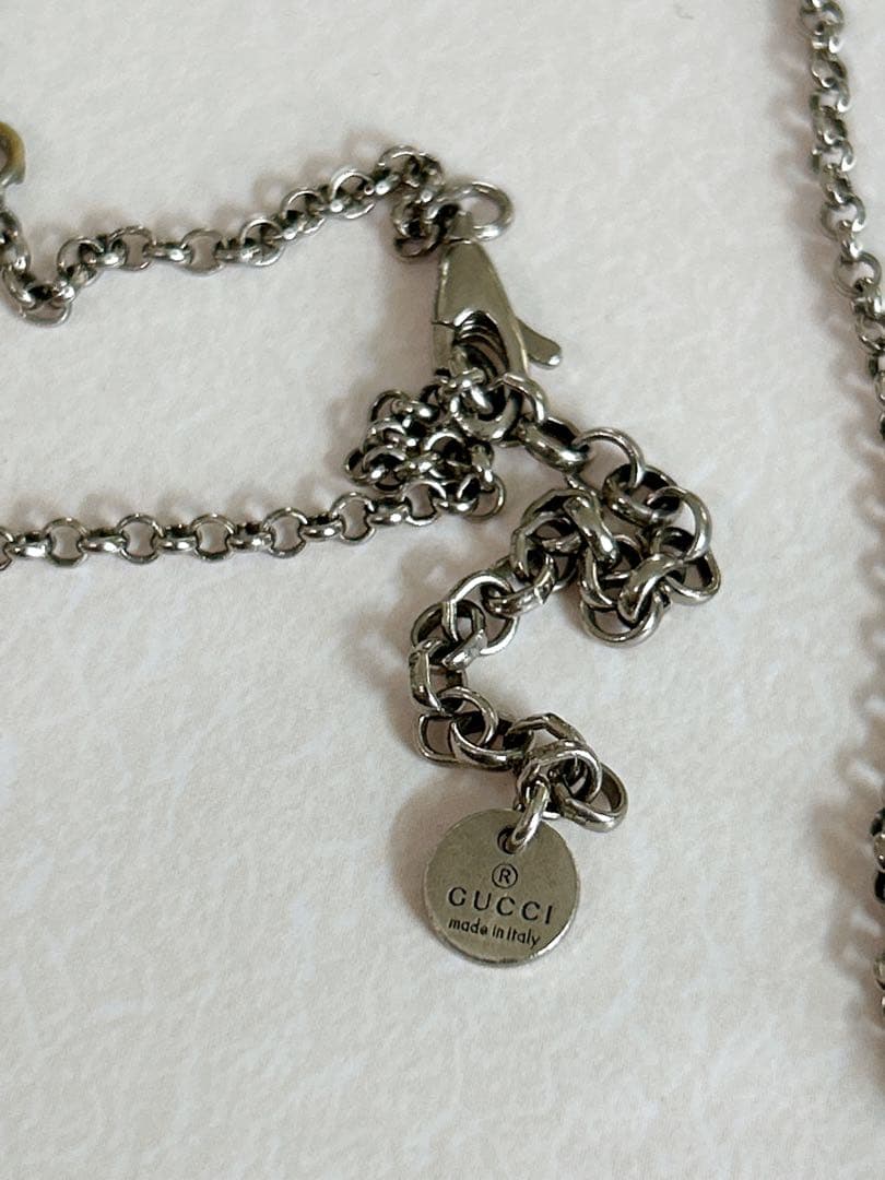 【GUCCI】インターロッキング GGネックレス✧*。