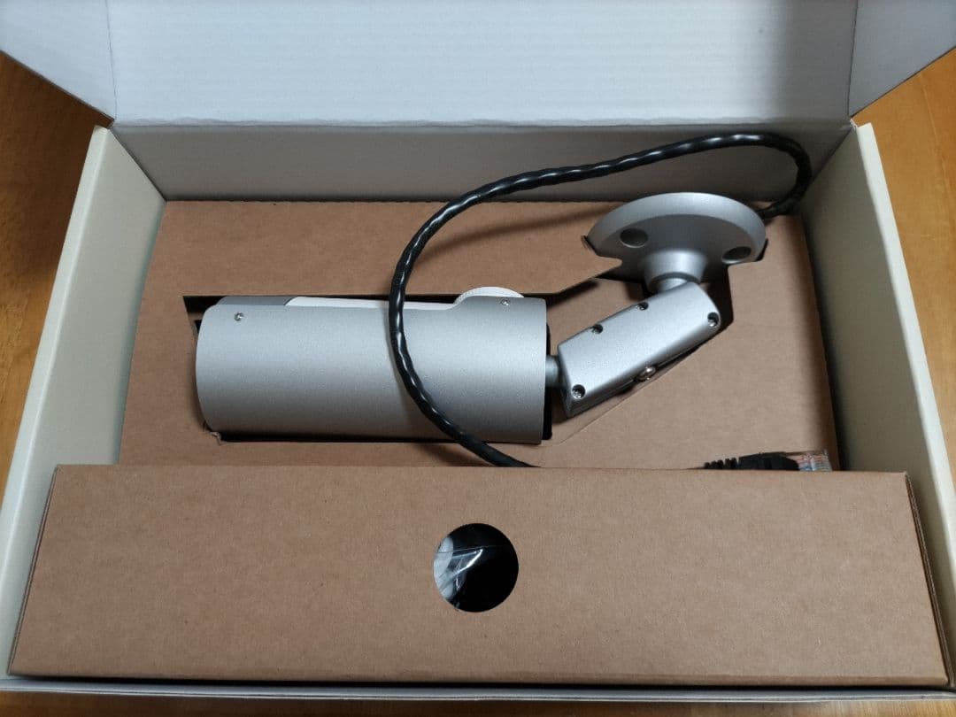 PLANEX カメラ一発！ 有線LAN防犯カメラ CS-W80FHD