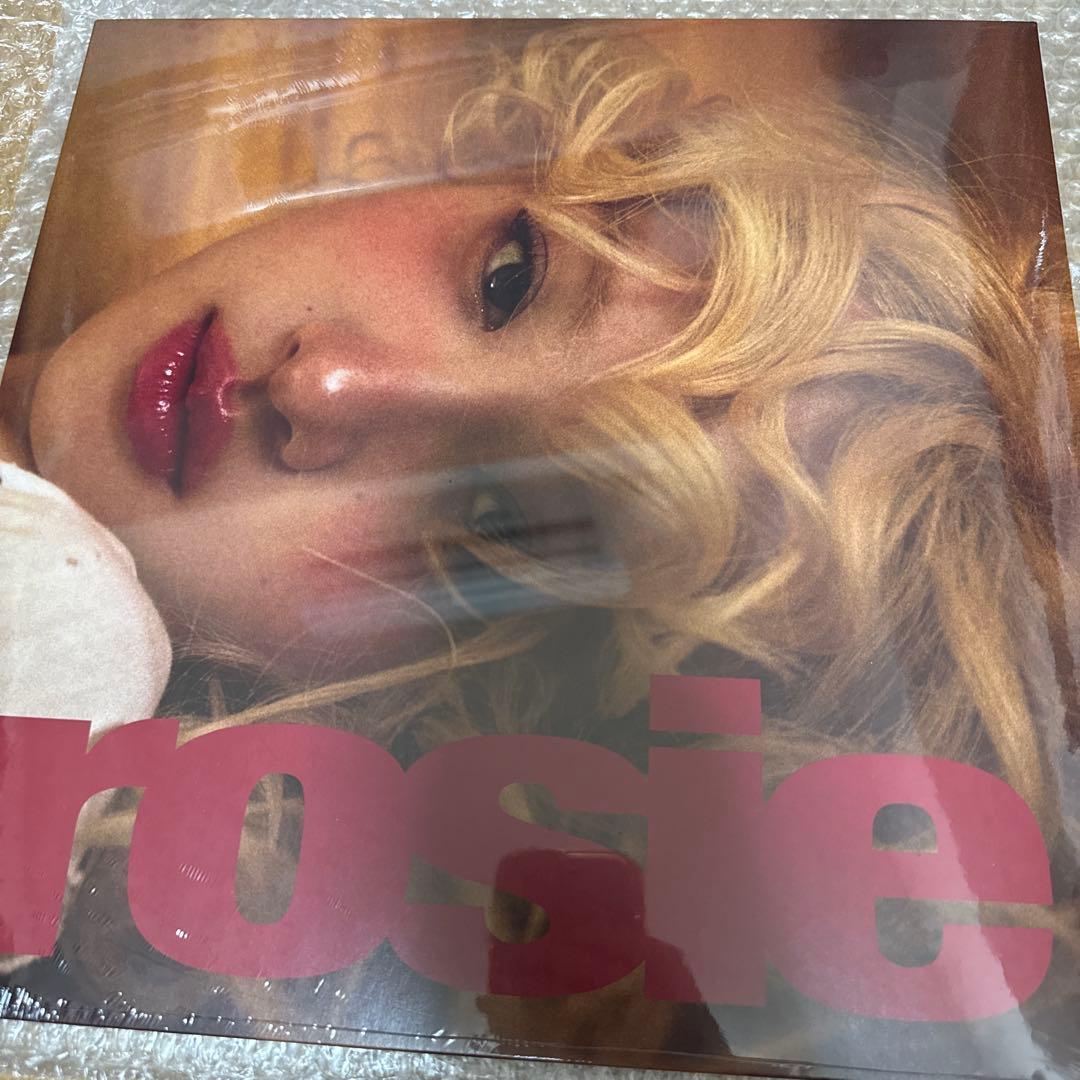 rose BLACKPINK rosie レコード LP red vinyl ②