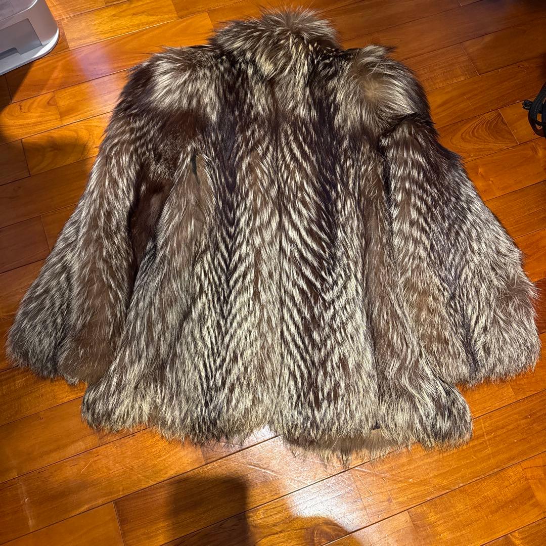 SAGA FOX 毛皮コート ブラウン系