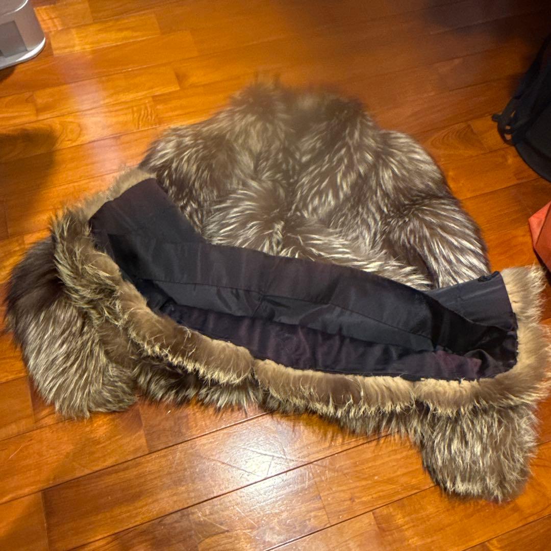 SAGA FOX 毛皮コート ブラウン系