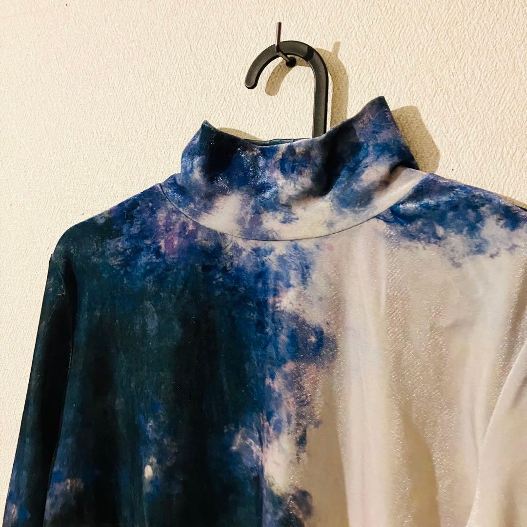 AMERI×THE MET SCENERY VELOUR TOP