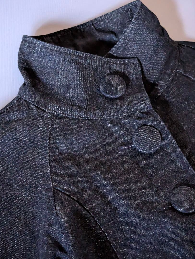 児島デニム（岡山デニム）　ラグラン袖　デニムポンチョ/デニムジャケット