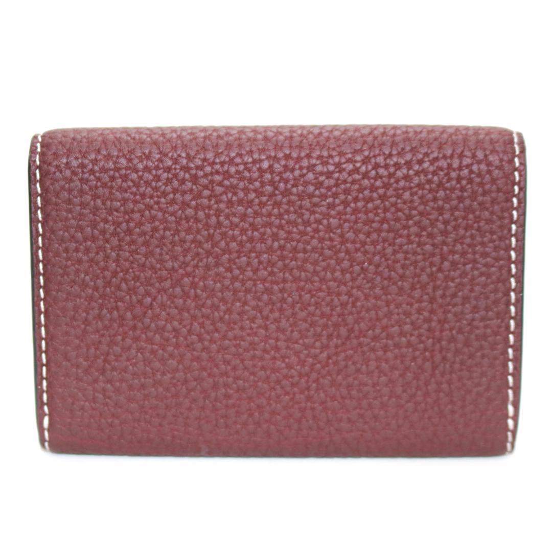 【未使用級】ボナベンチュラ スリープ付き ビジネスカードケース シュリンクレザー