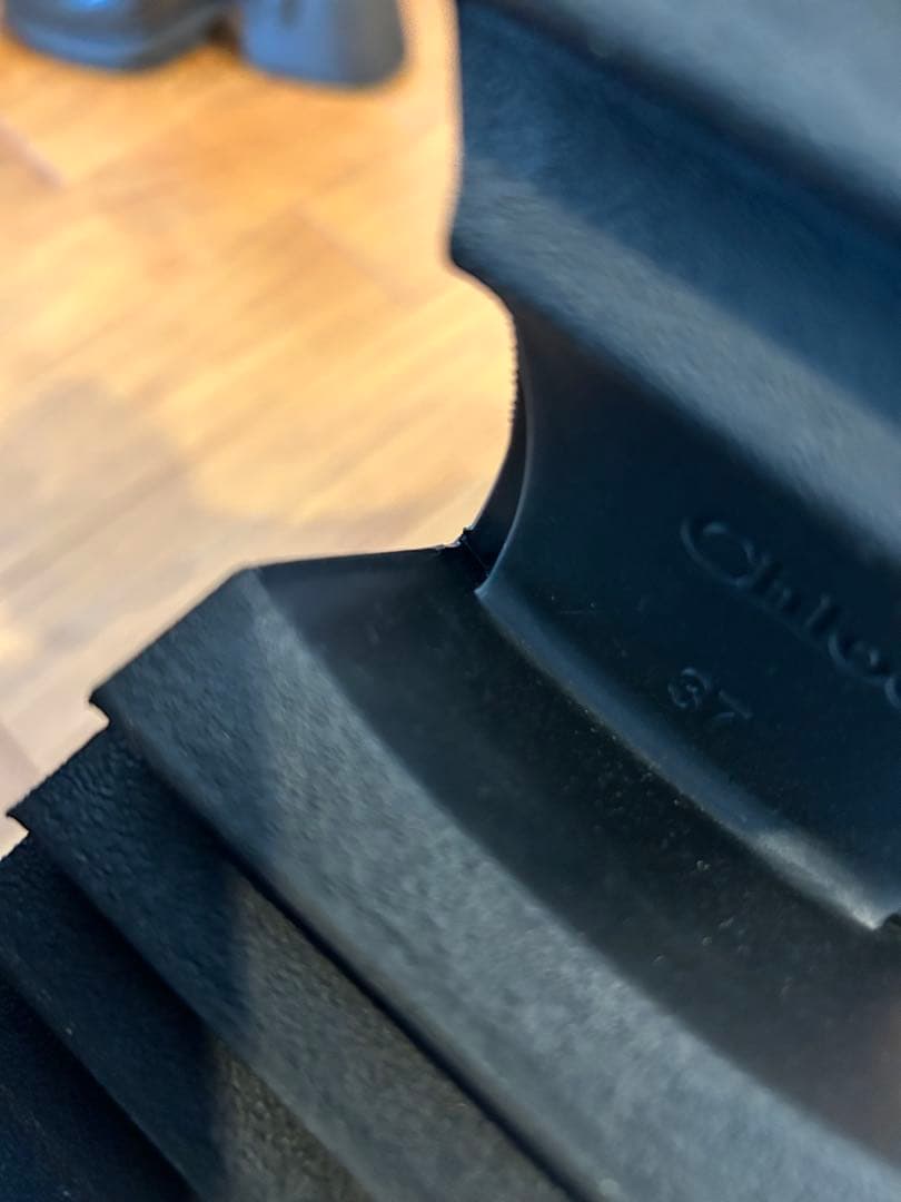 Chloé ブラック レインブーツ 高ヒール