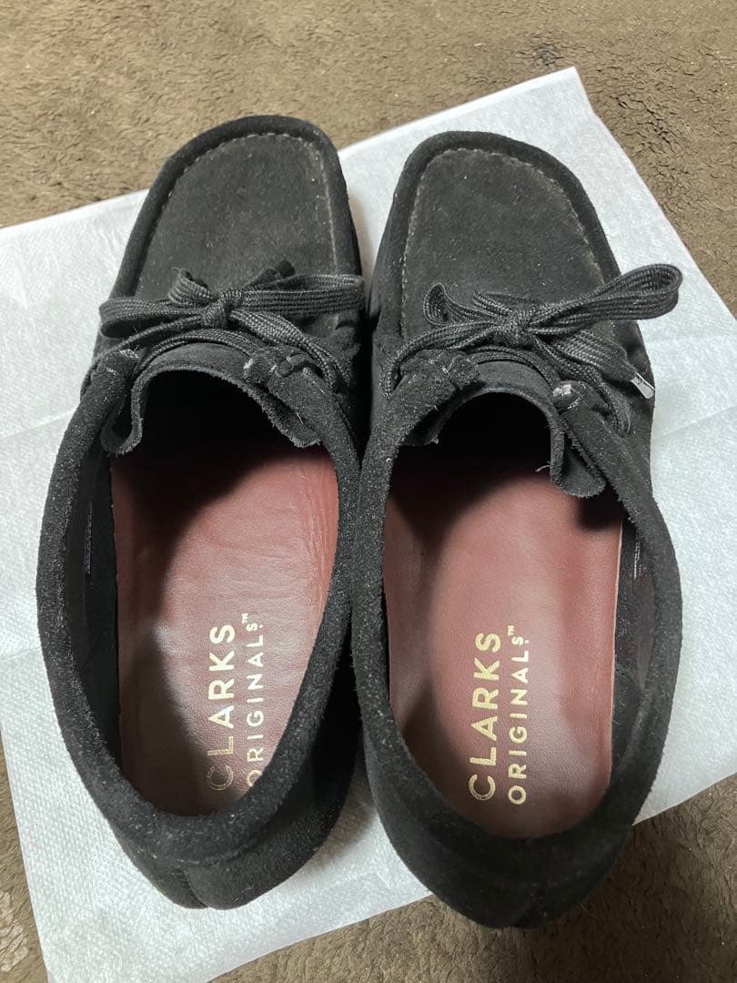 CLARKS ORIGINALS クラークス　ワラビー　ブラック　黒