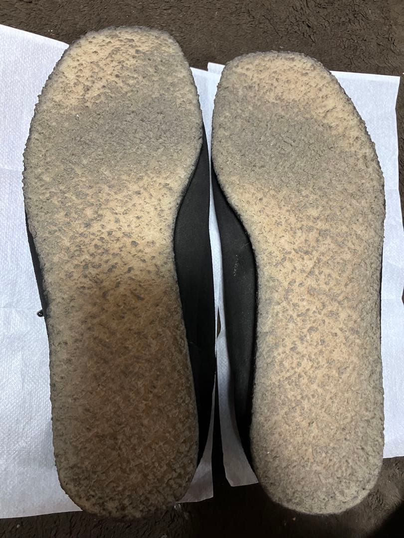 CLARKS ORIGINALS クラークス　ワラビー　ブラック　黒