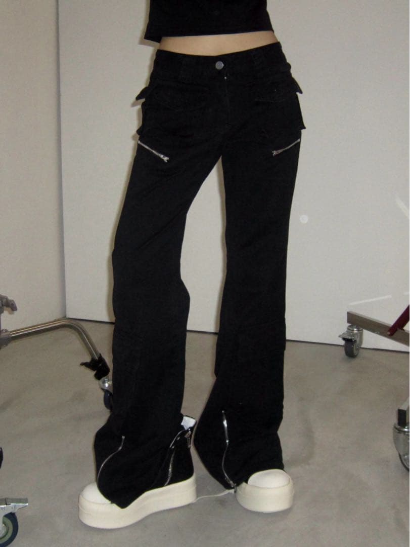 ttstudio ロウポケットシルド パンツ ブラック