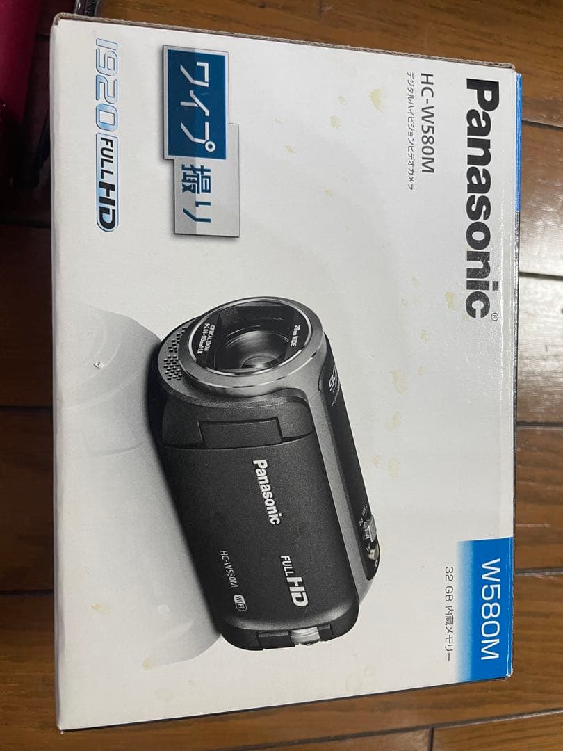 値下げ⭐︎Panasonic ビデオカメラ　W580M ピンク